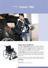Invacare Action Wheelchair Range