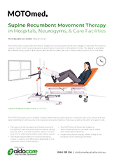 MOTOmed Movement Therapy In Hospitals Flyer